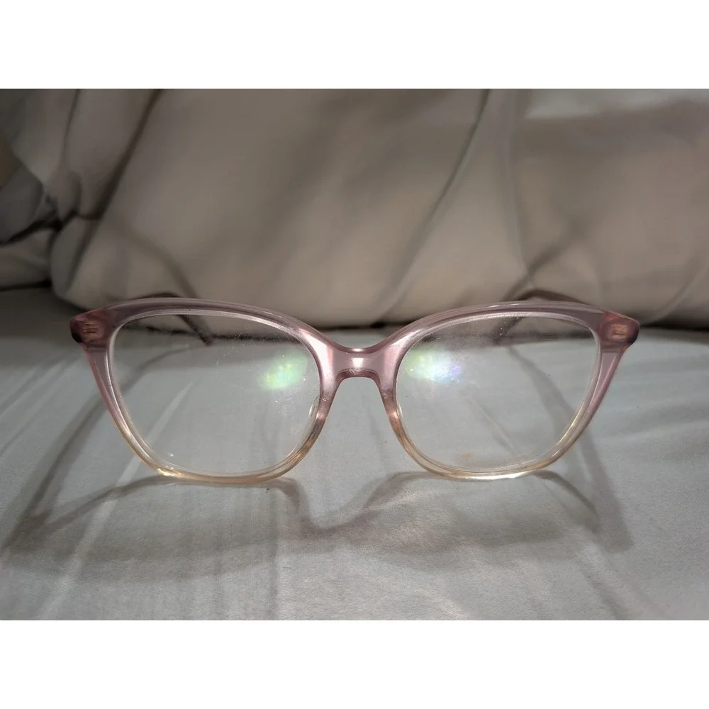 Kate Spade Leanna/G Pink Square 35J Eyeglasses Frames 54-18-140